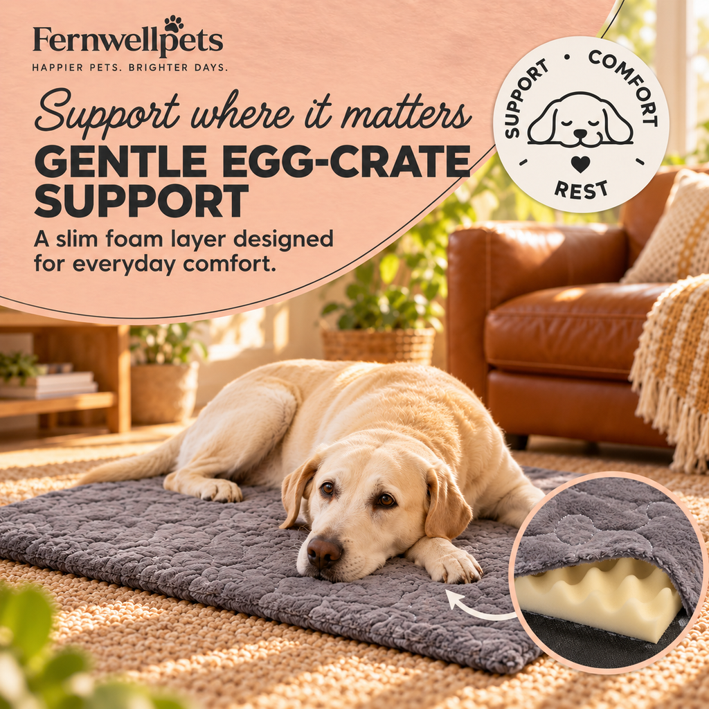 CloudRest Support Bed XL egg-crate foam support