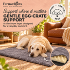 CloudRest Support Bed XL egg-crate foam support