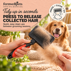 CoatEase slicker brush self-clean image