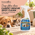 EcoPro Carpet Rescue Spot Clean – 500ml hero image in fernwellpets peach theme