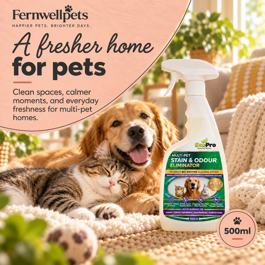 EcoPro Multi-Pet Stain & Odour Eliminator – 500ml fresher home lifestyle image