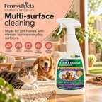 EcoPro Multi-Pet Stain & Odour Eliminator – 500ml multi-surface cleaning image
