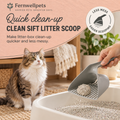 Fernwellpets Clean Sift Litter Scoop quick clean-up