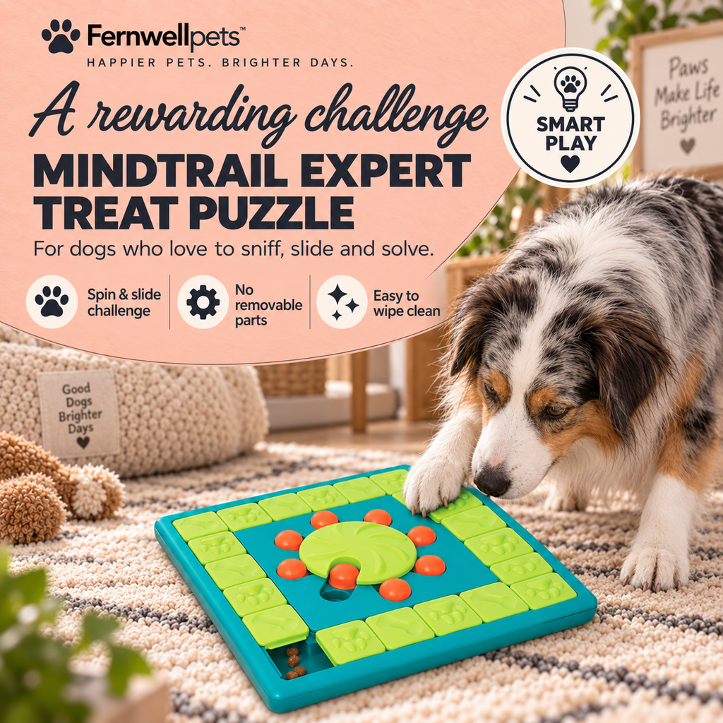 Fernwellpets Mindtrail Expert Treat Puzzle
