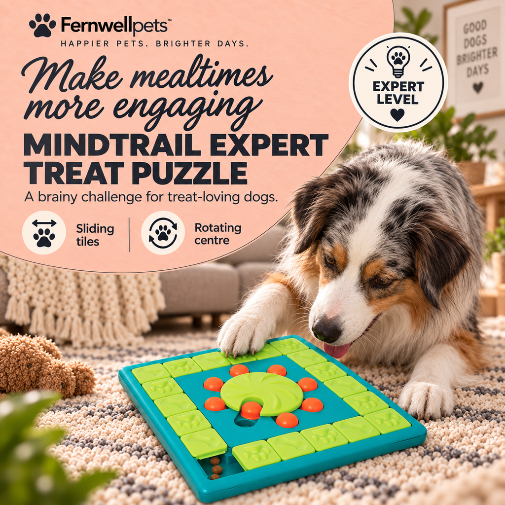 Fernwellpets Mindtrail Expert Treat Puzzle enrichment image