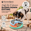 Fernwellpets Puppy Layered Feast Puzzle Feeder
