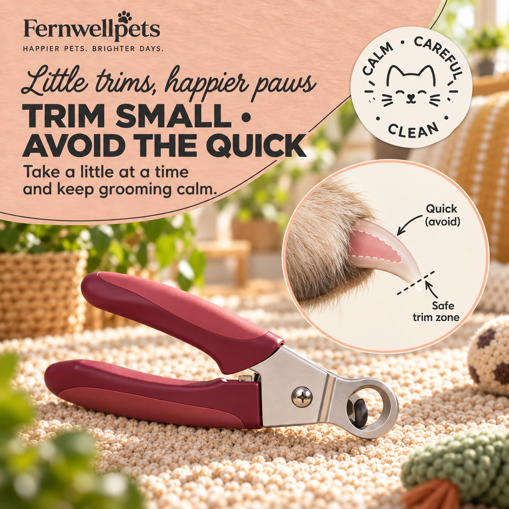 PawPrecision Guillotine Nail Clipper safe trimming guide