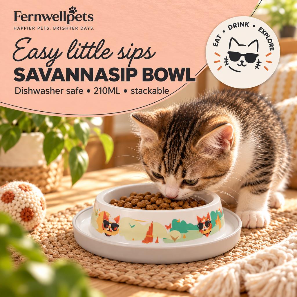 SavannaSip Bowl – 210ml everyday feeding image